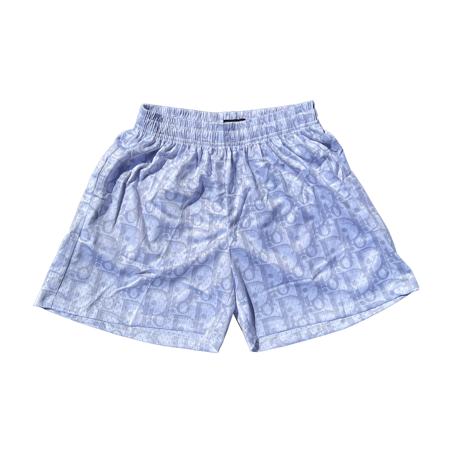 White Mesh Shorts